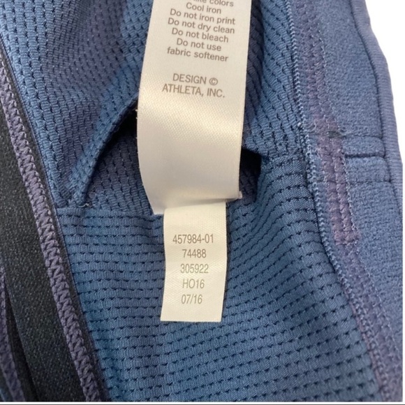 Athleta Blue Drishti Sports Bra Tank - Picture 11 of 12